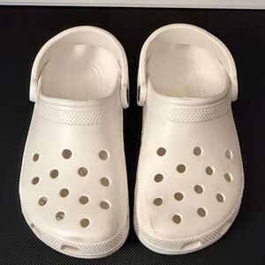 CROCS Kids Classic White Sandals